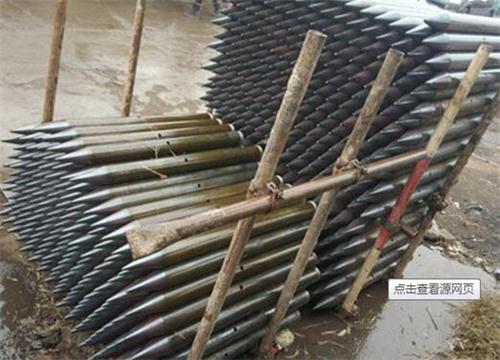 江汉石油管理局超前注浆钢花管